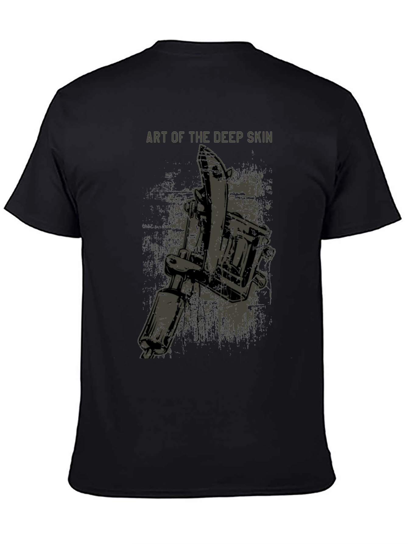 Art of the Deep Skin Graphic T-Shirt - Black