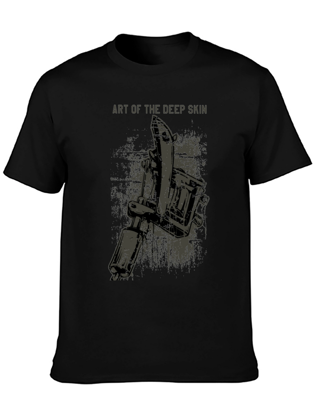 Art of the Deep Skin Graphic T-Shirt - Black