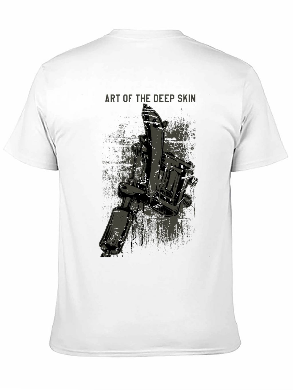 Art of the Deep Skin Graphic T-Shirt - Black