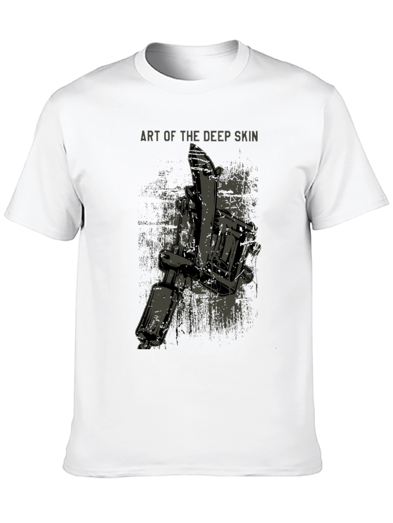 Art of the Deep Skin Graphic T-Shirt - Black