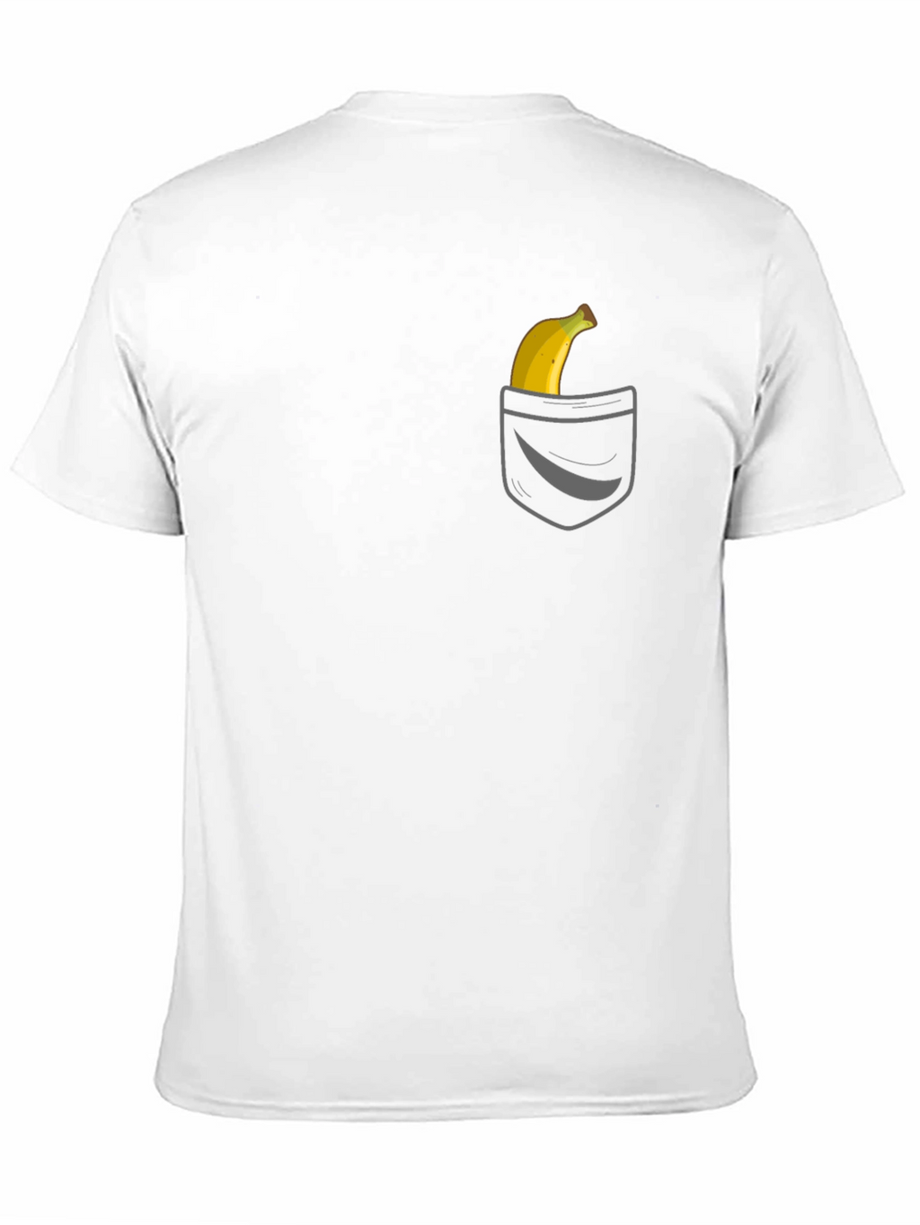 Banana Pocket Graphic Tee - Quirky Style