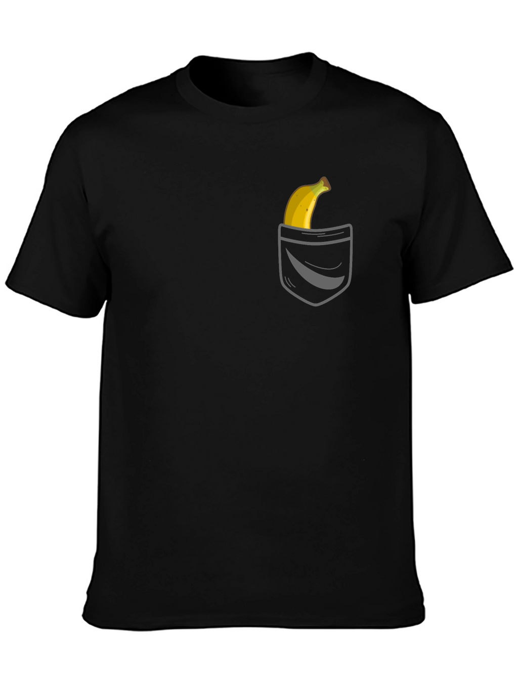 Banana Pocket Graphic Tee - Quirky Style