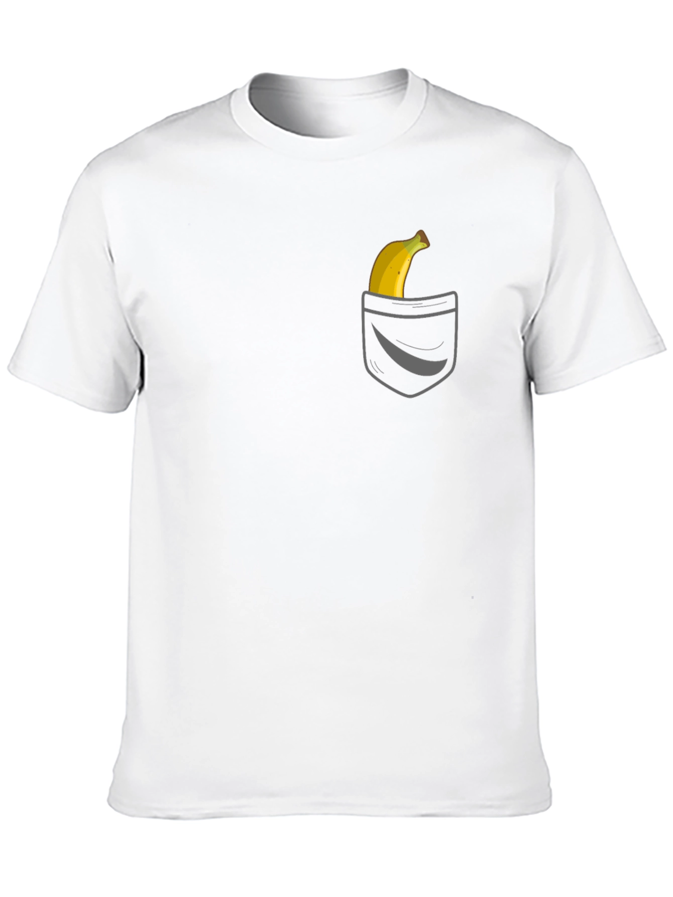 Banana Pocket Graphic Tee - Quirky Style