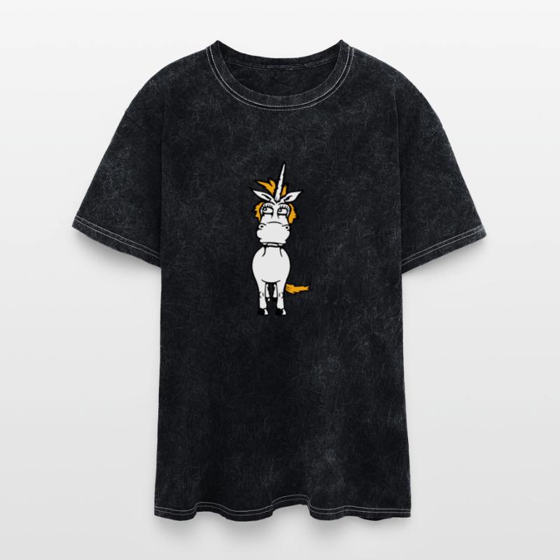 Unicorn Silly Funny Hilarious Face Witty Cartoon