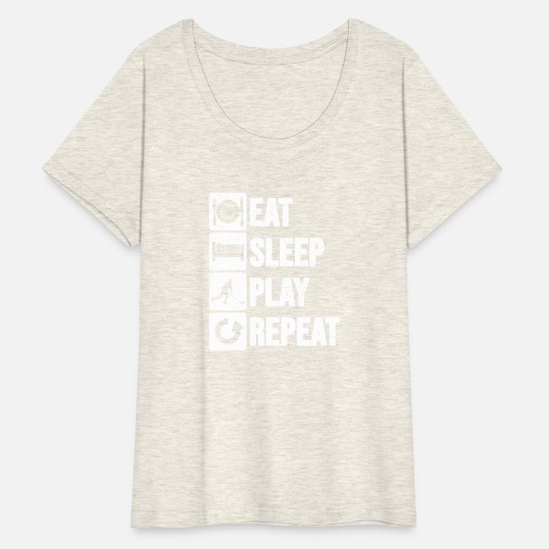 Unihockeyspieler Eat Sleep Unihockey Repeat Floorb