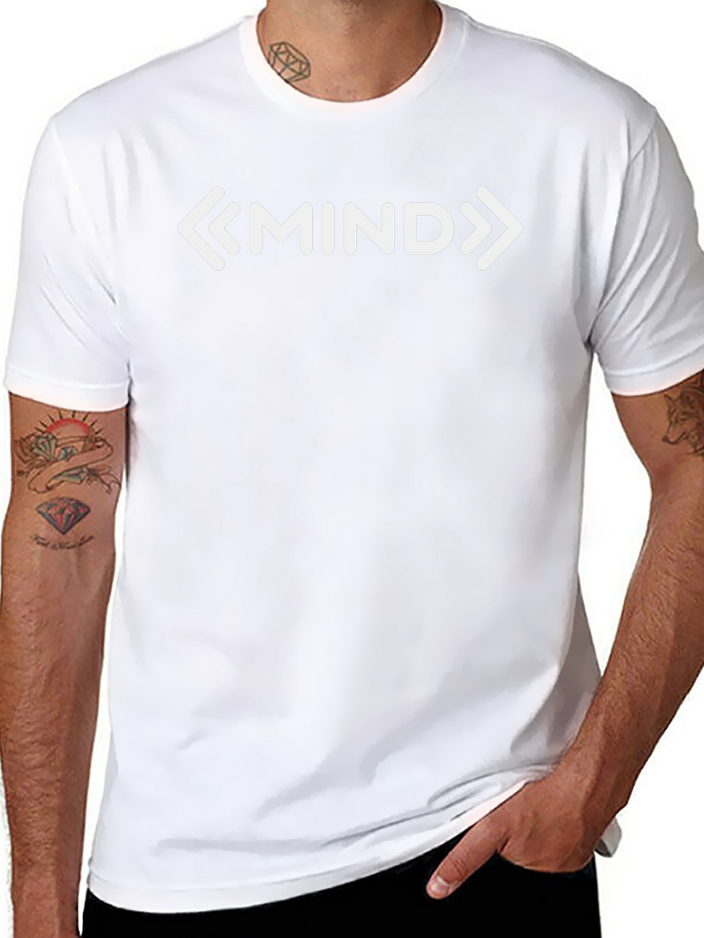 Mind Graphic T-Shirt - Black Unisex Tee
