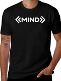 Mind Graphic T-Shirt - Black Unisex Tee