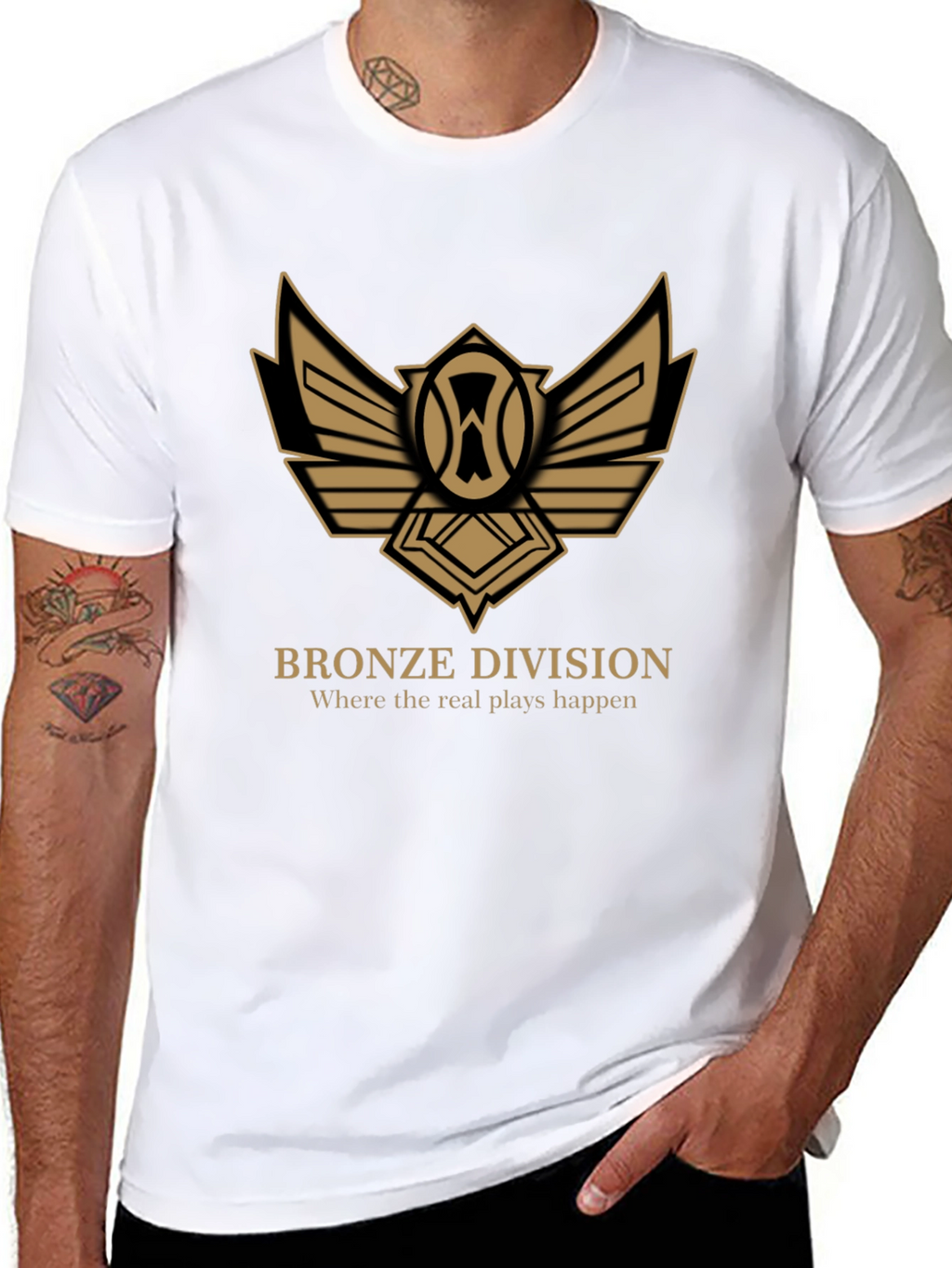 Bronze Division T-Shirt - Gaming Apparel