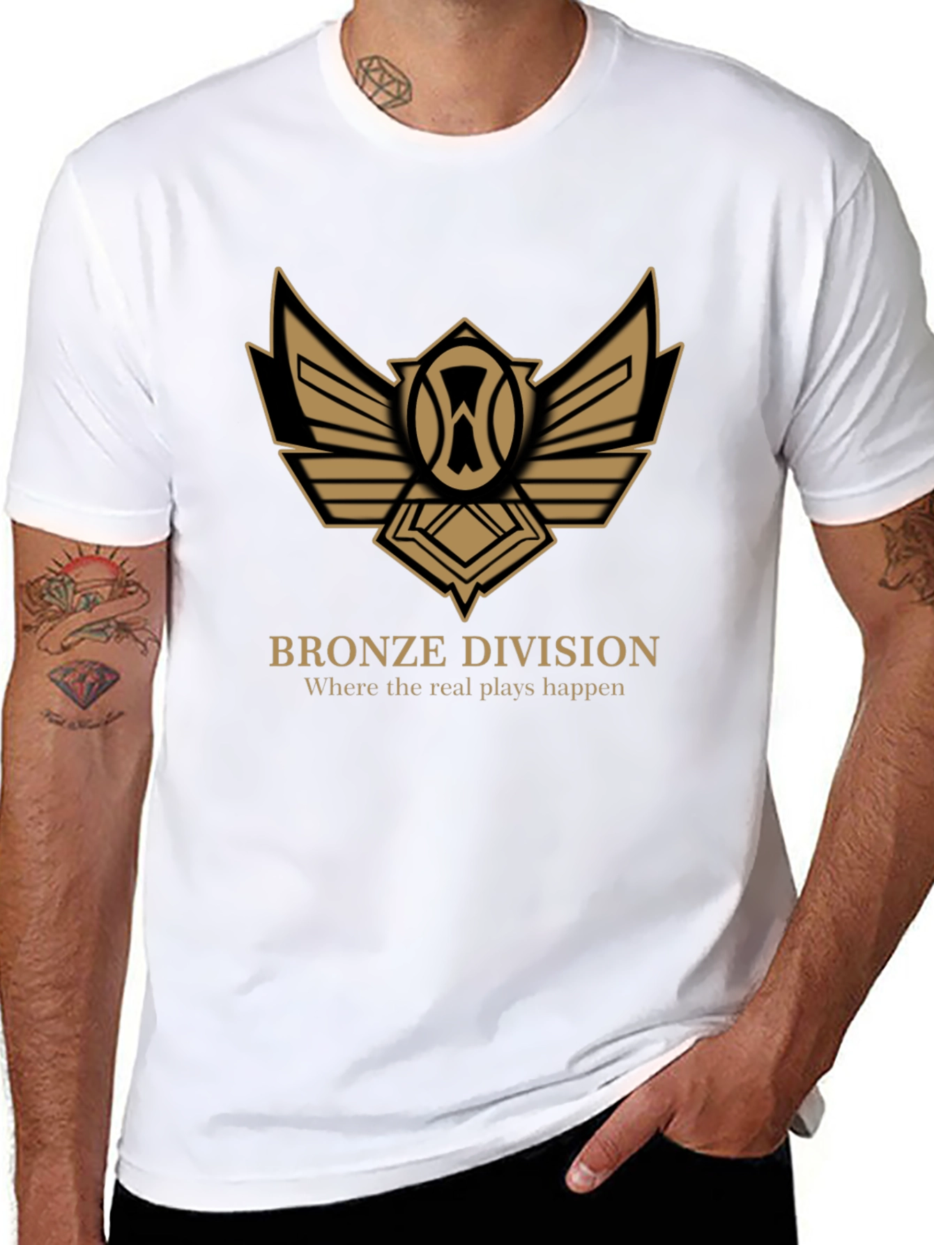 Bronze Division T-Shirt - Gaming Apparel
