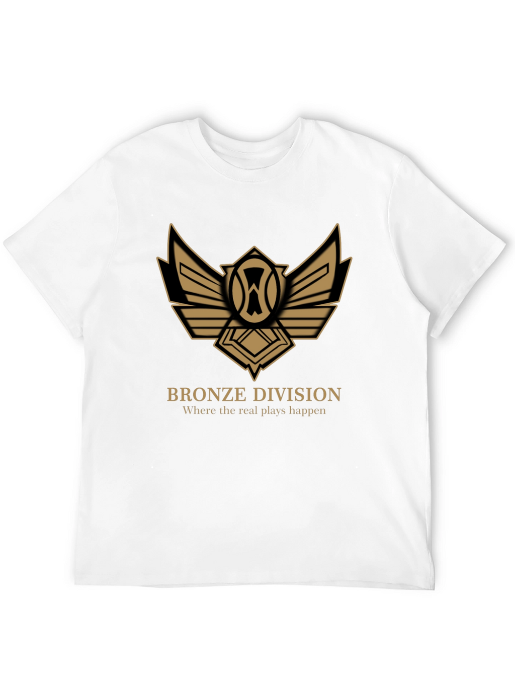 Bronze Division T-Shirt - Gaming Apparel