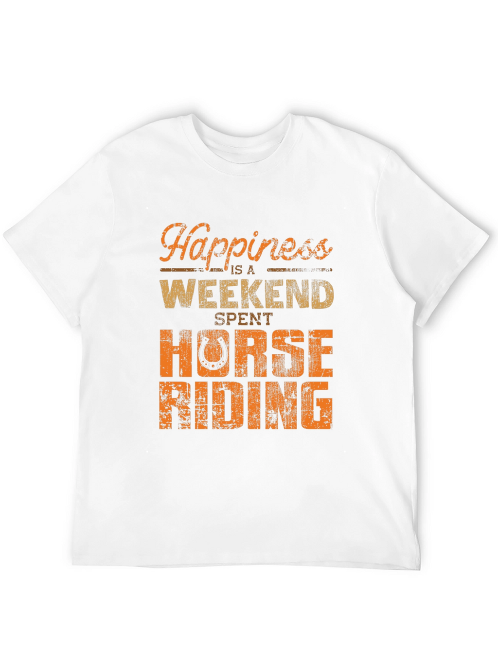 Happiness Horse Riding T-Shirt