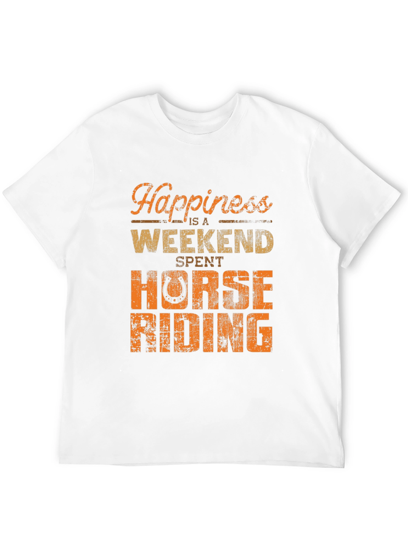 Happiness Horse Riding T-Shirt