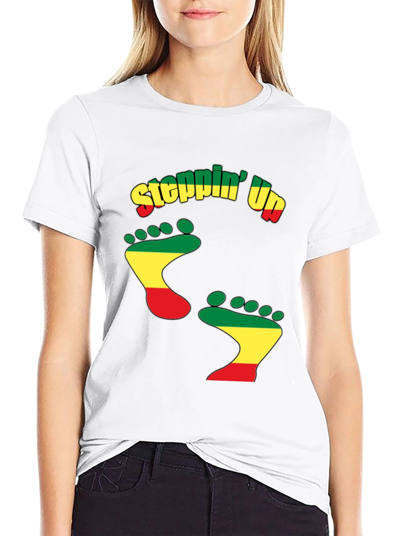 Steppin Up Rasta T-Shirt