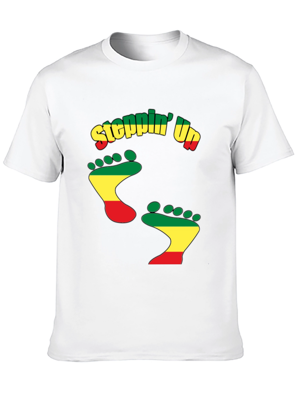 Steppin Up Rasta T-Shirt