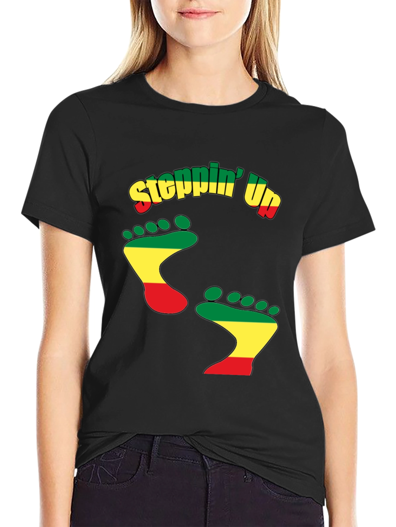 Steppin Up Rasta T-Shirt