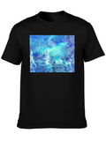 Winter Wonderland Tee: Snowy Mountain Cabin