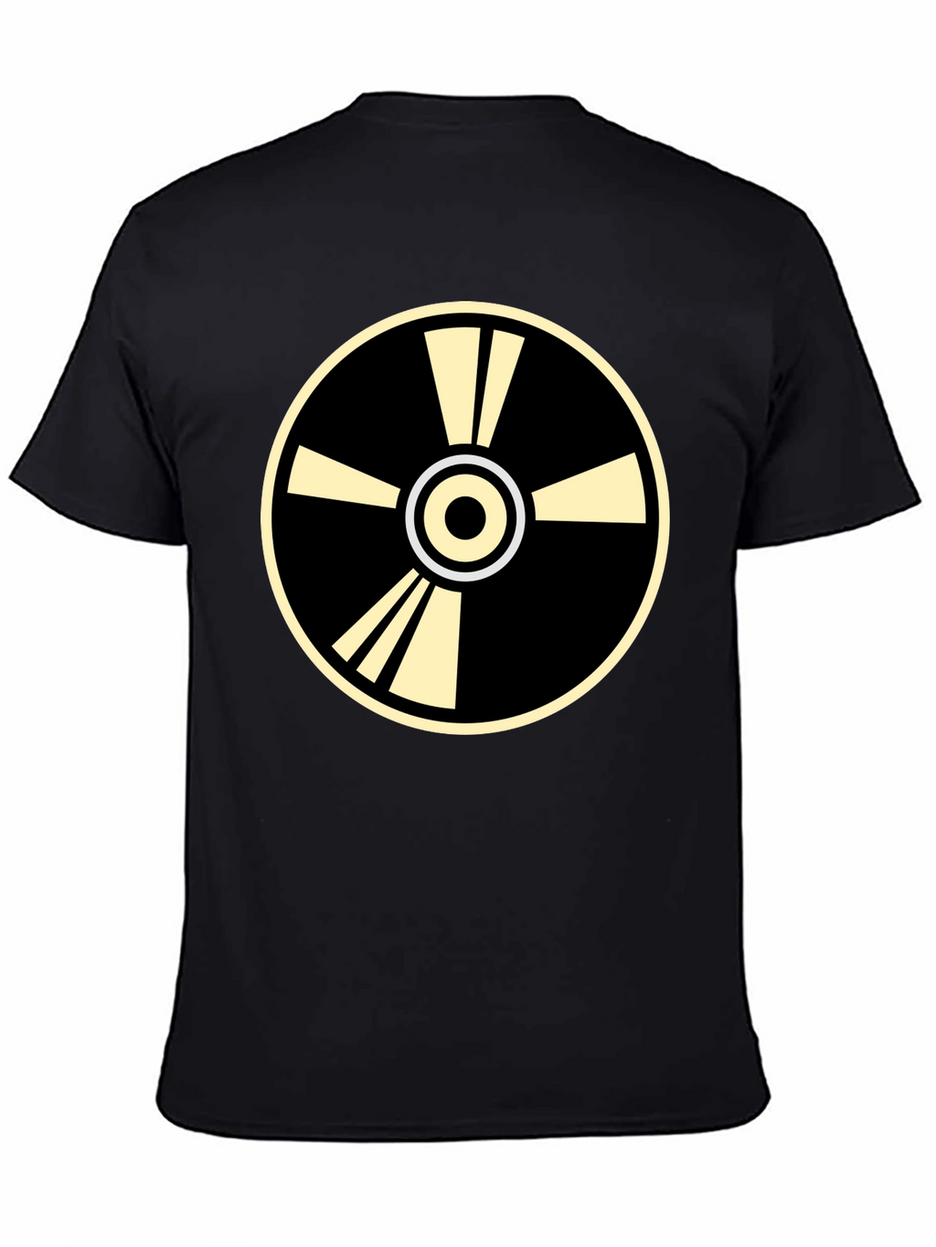 Geometric Graphic Tee - Stylish Circular Design