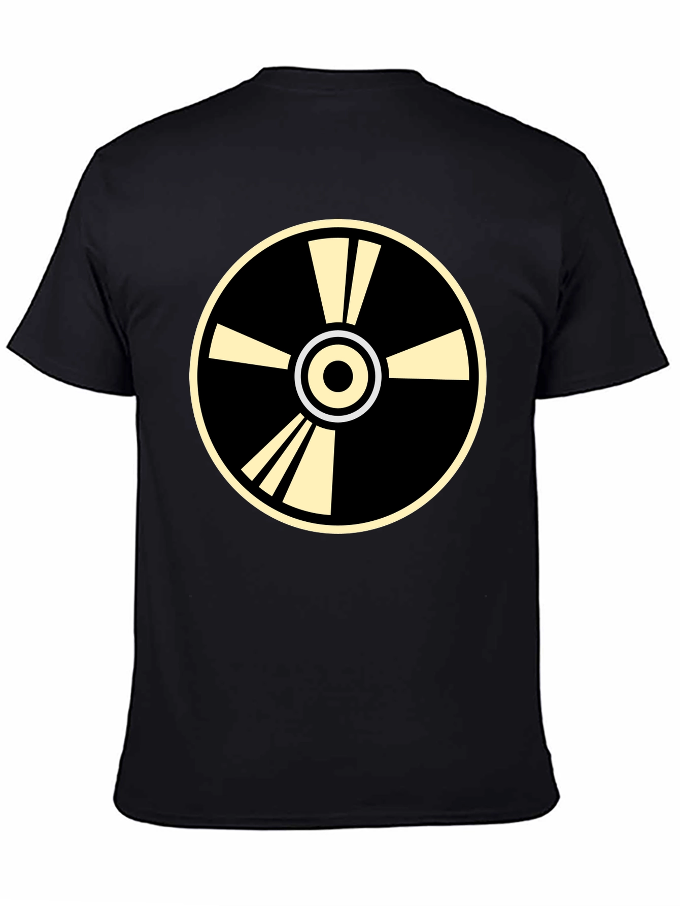 Geometric Graphic Tee - Stylish Circular Design