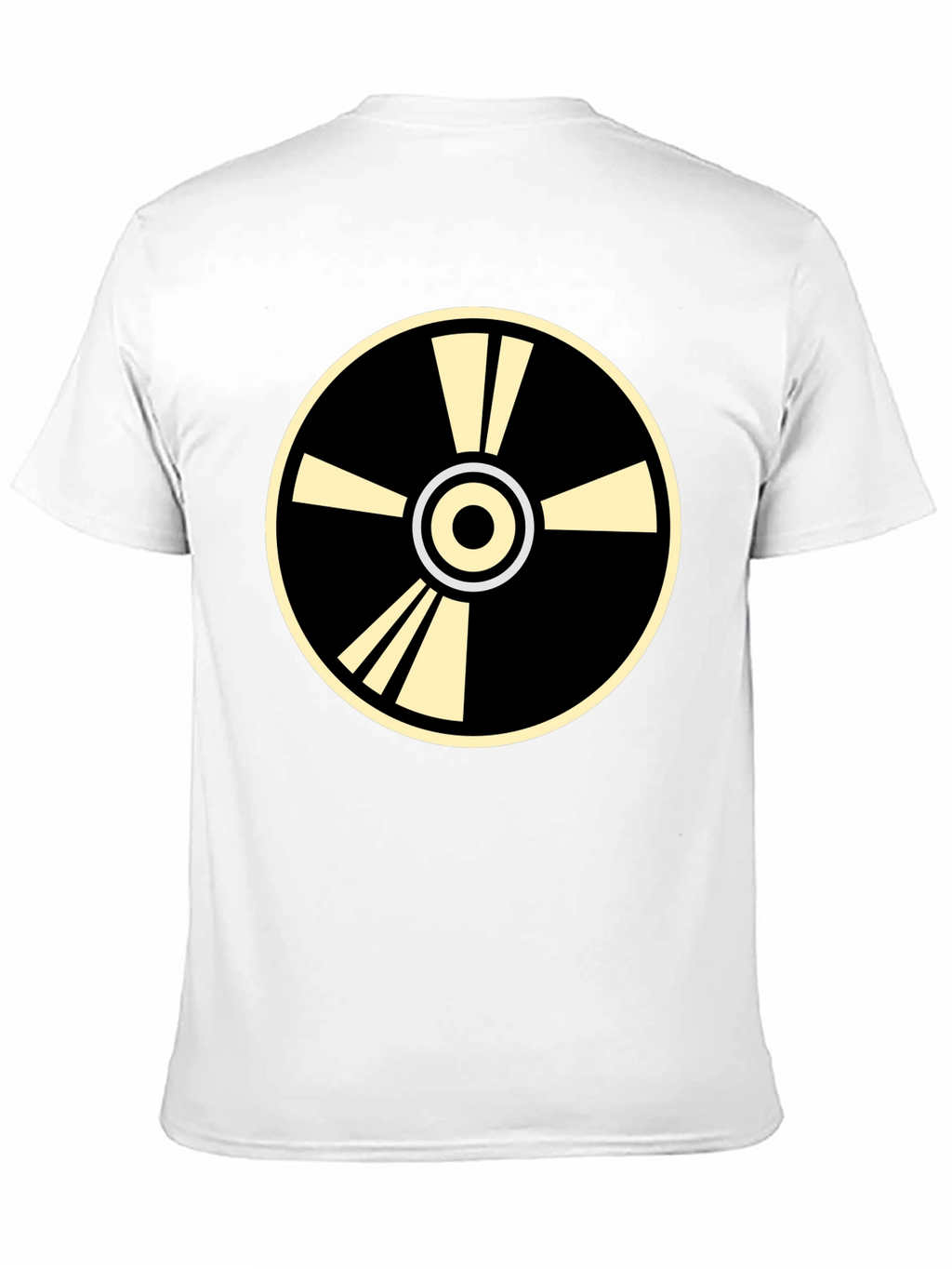 Geometric Graphic Tee - Stylish Circular Design