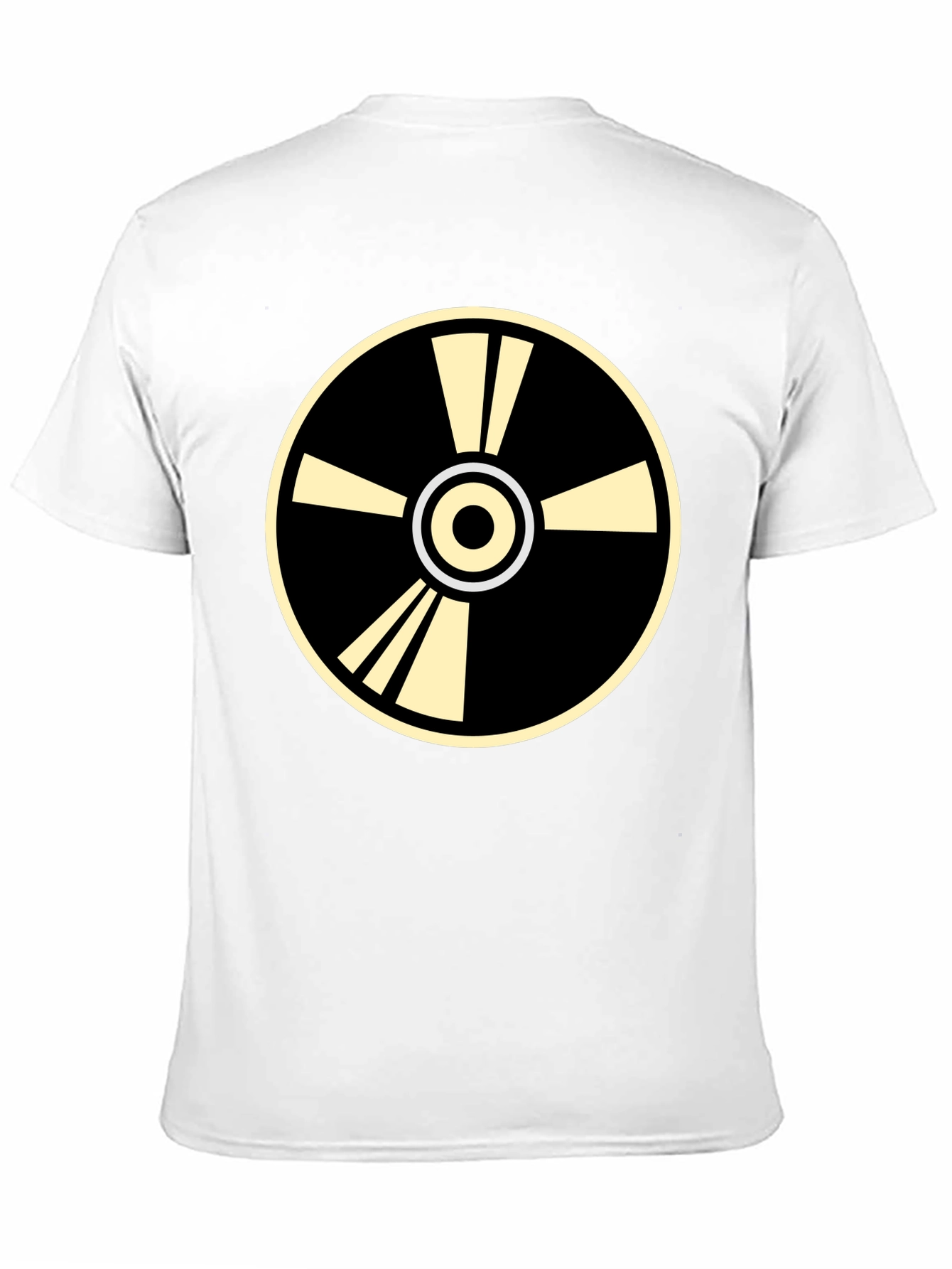 Geometric Graphic Tee - Stylish Circular Design