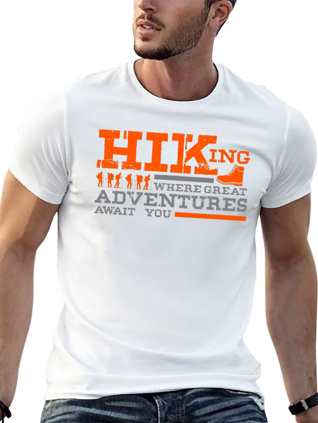 Hiking Adventures Graphic T-Shirt