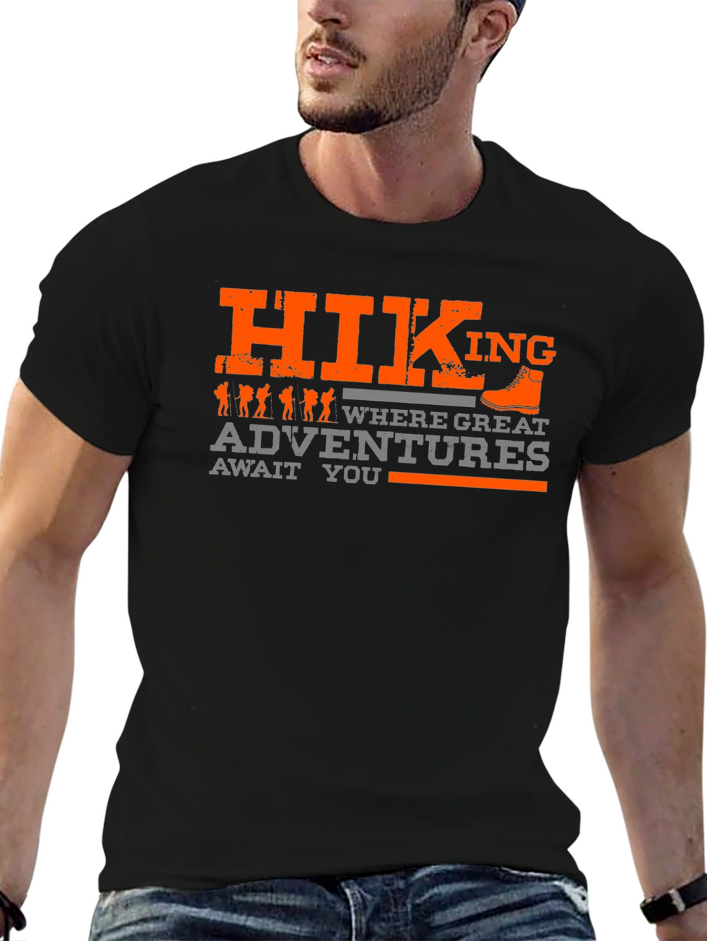 Hiking Adventures Graphic T-Shirt