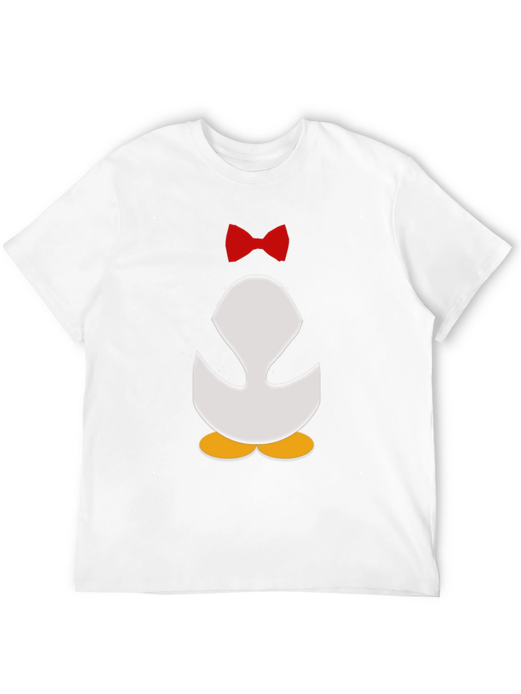 Penguin Bowtie Graphic Tee - Mens Black T-Shirt