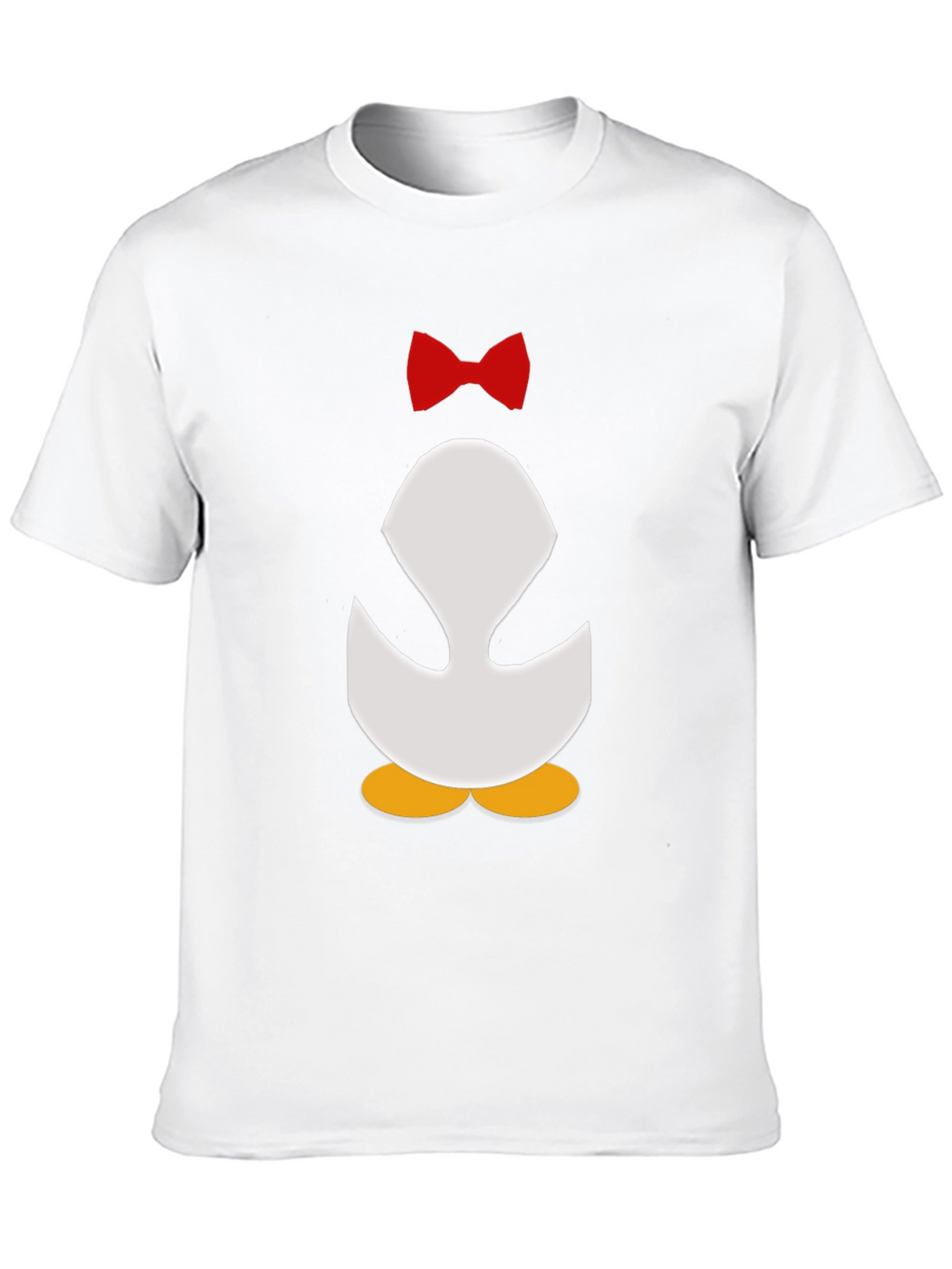 Penguin Bowtie Graphic Tee - Mens Black T-Shirt