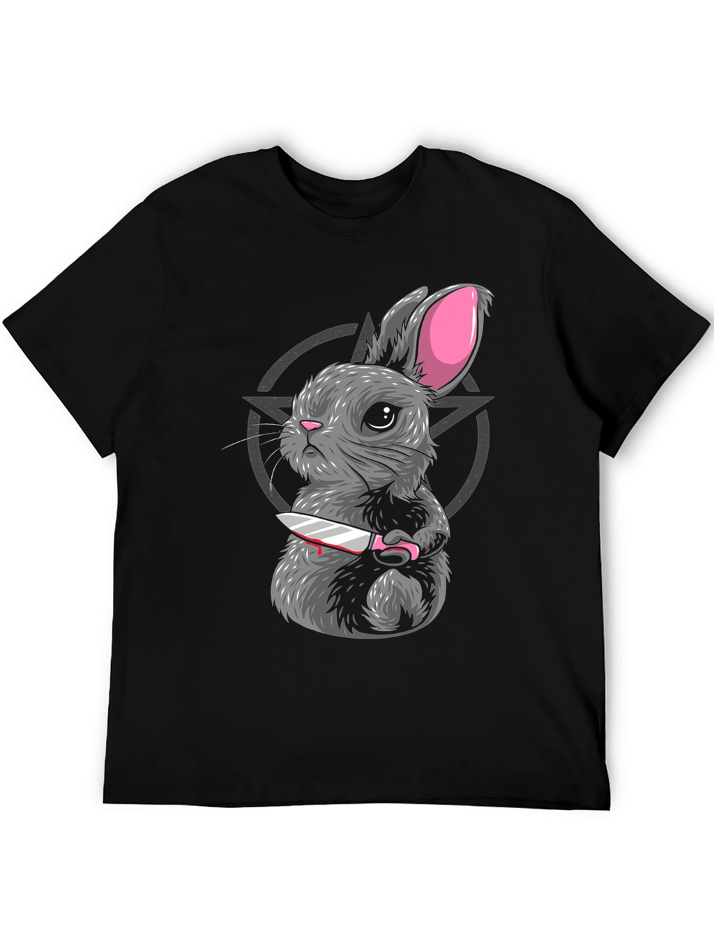 Creepy Cute Rabbit Graphic Tee