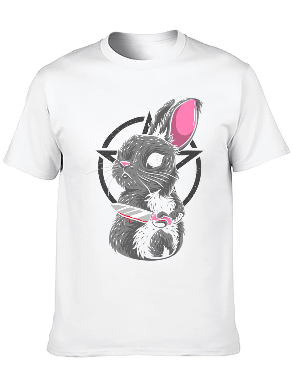 Creepy Cute Rabbit Graphic Tee