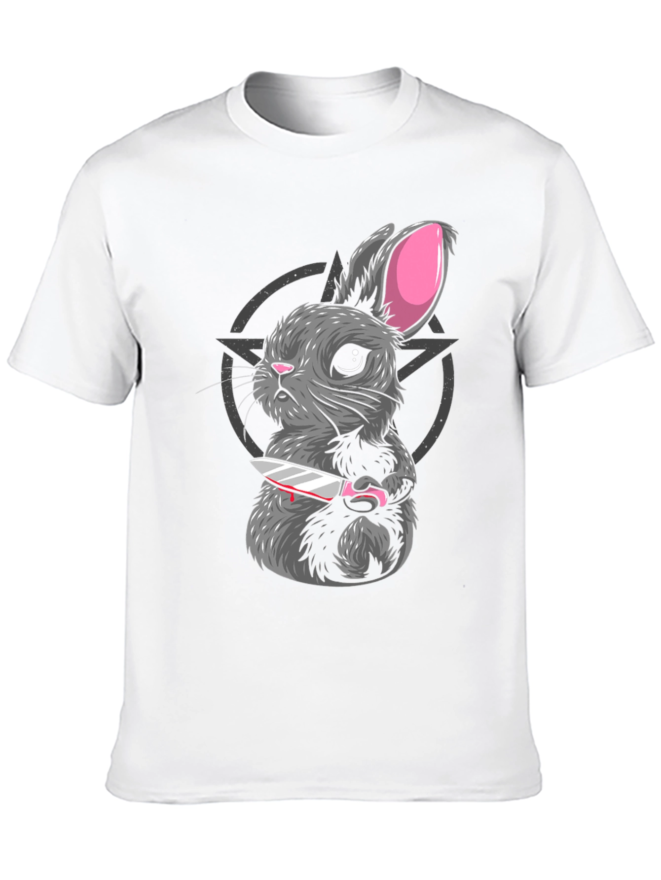 Creepy Cute Rabbit Graphic Tee
