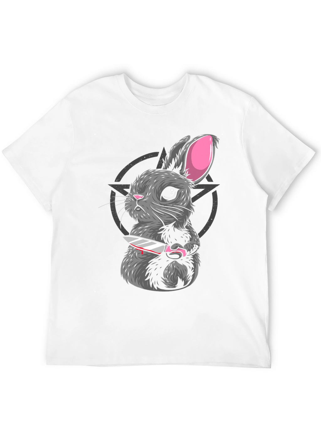 Creepy Cute Rabbit Graphic Tee