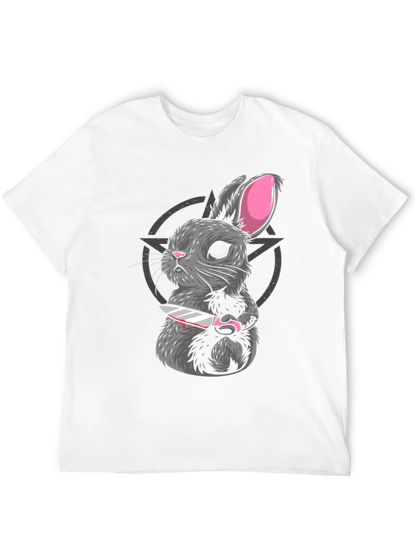 Creepy Cute Rabbit Graphic Tee