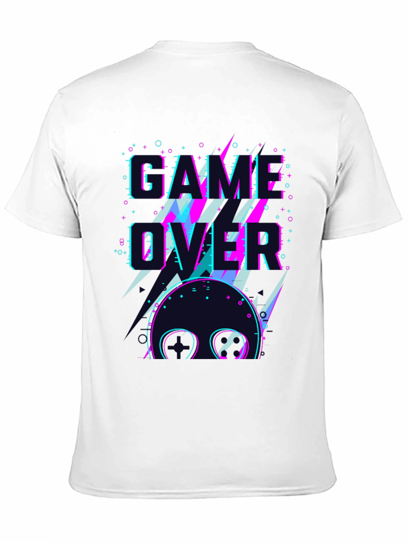 Game Over Graphic Tee - Retro Gamer Style