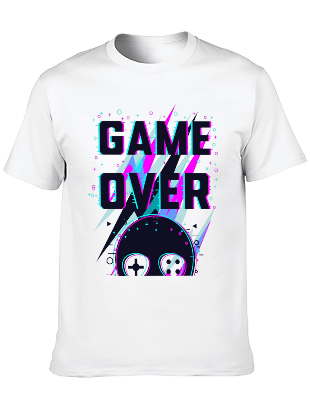 Game Over Graphic Tee - Retro Gamer Style
