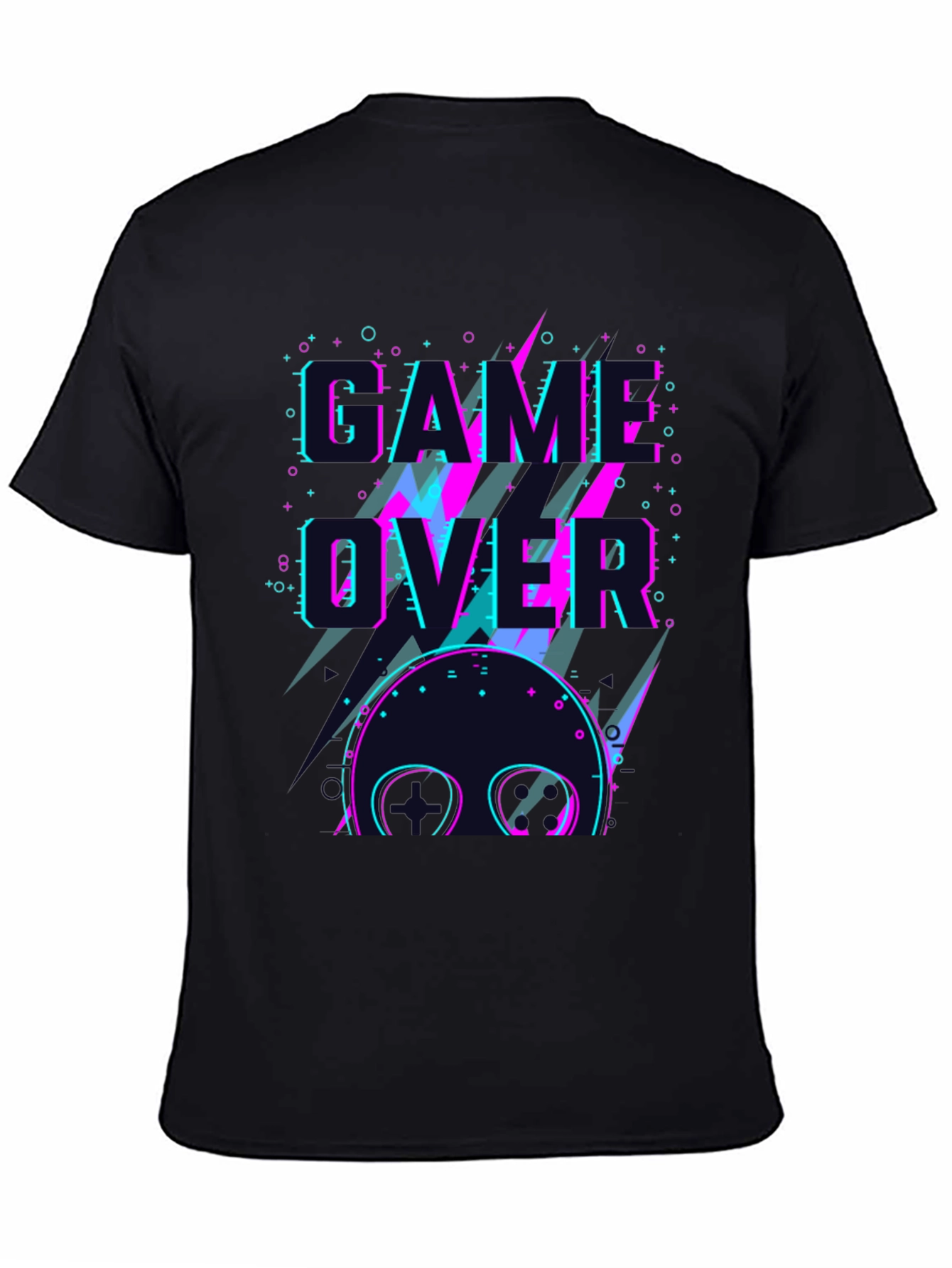 Game Over Graphic Tee - Retro Gamer Style