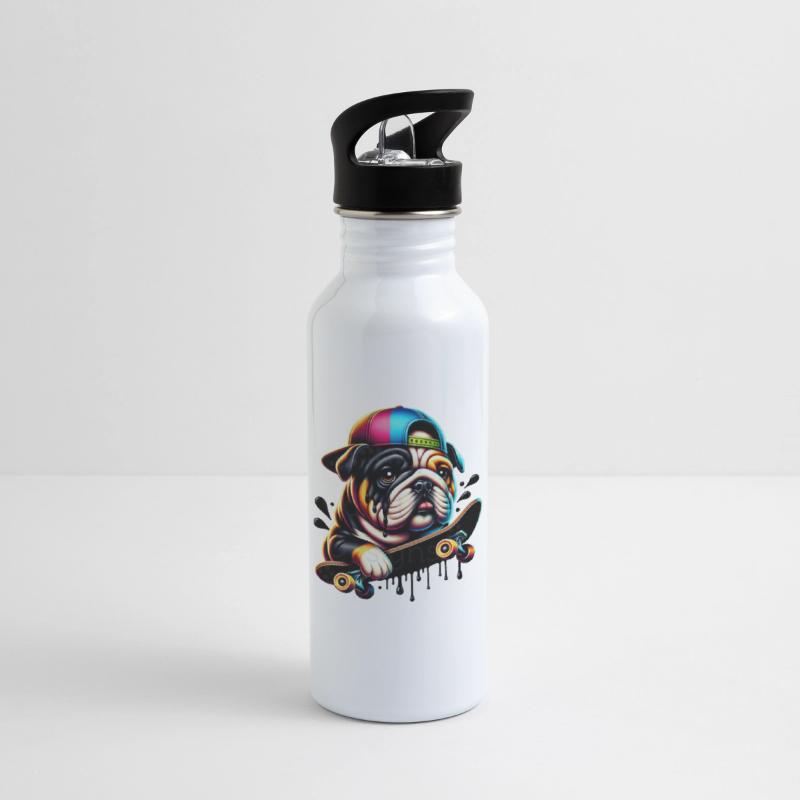 Urban Bulldog Skateboard Art