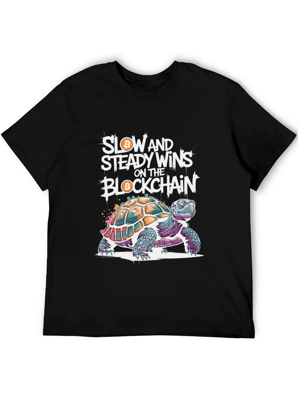 Bitcoin Blockchain Turtle T-Shirt