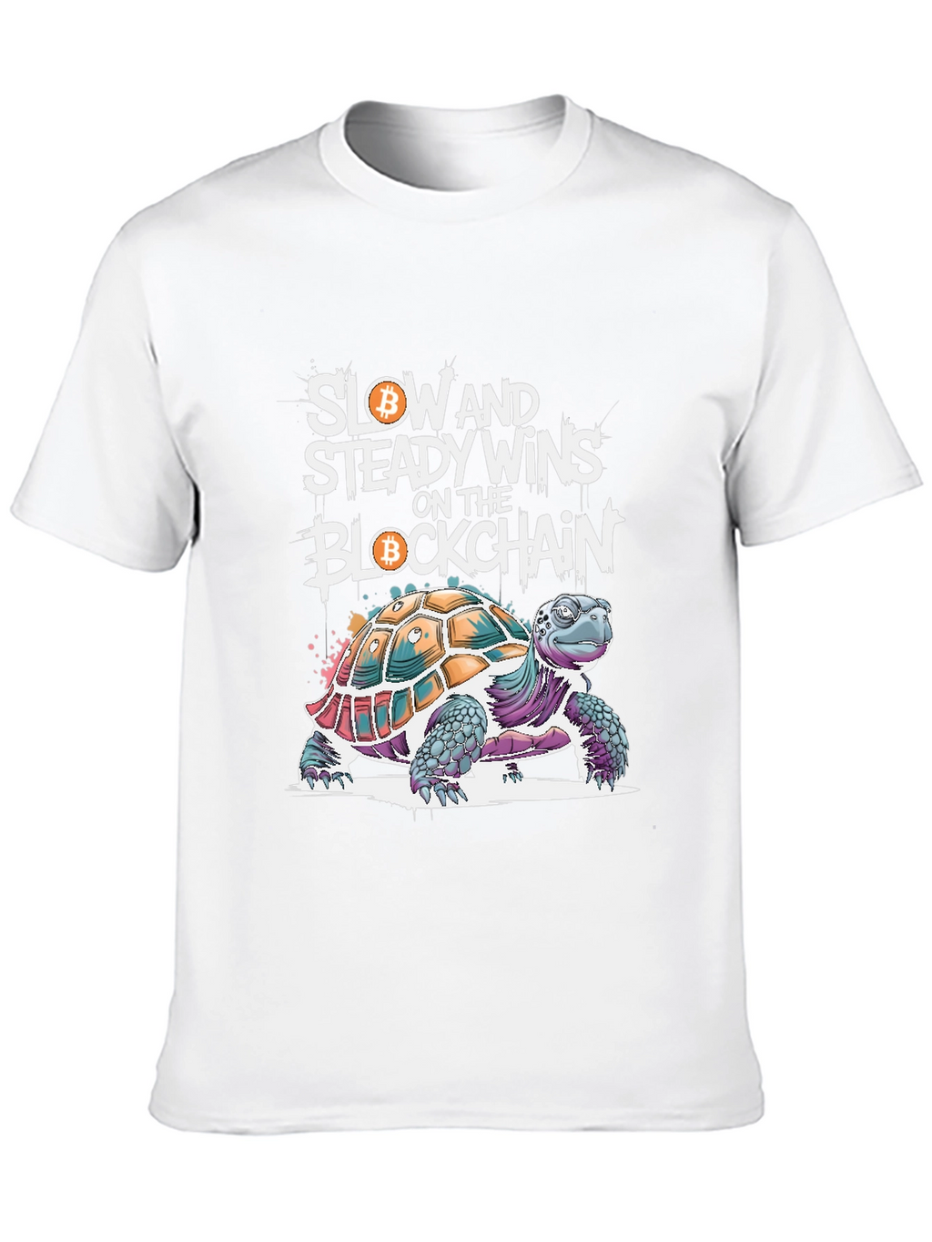 Bitcoin Blockchain Turtle T-Shirt
