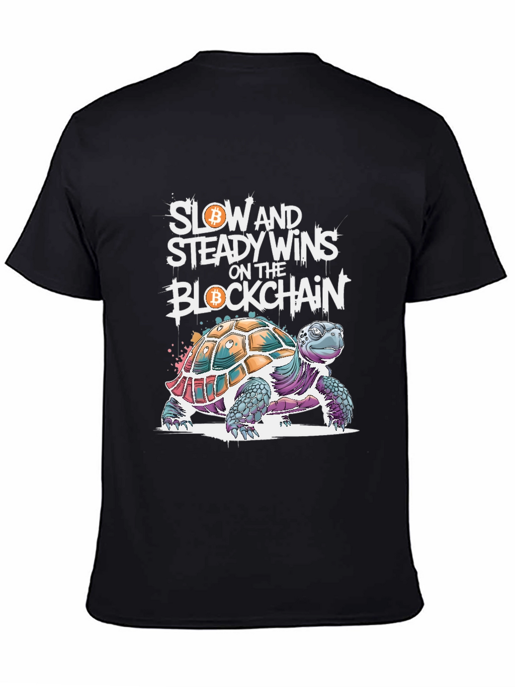 Bitcoin Blockchain Turtle T-Shirt
