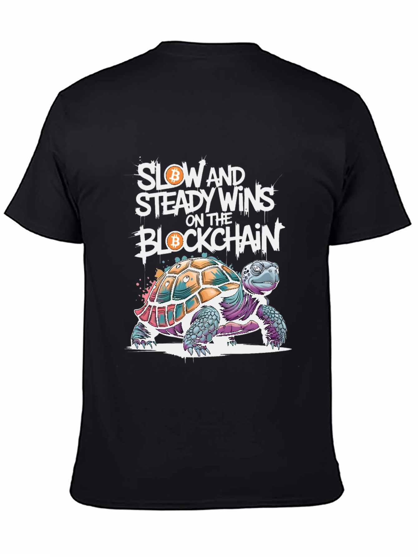 Bitcoin Blockchain Turtle T-Shirt