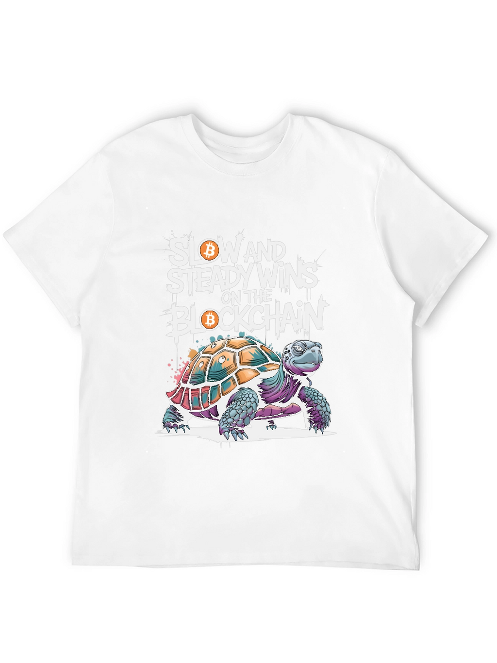 Bitcoin Blockchain Turtle T-Shirt