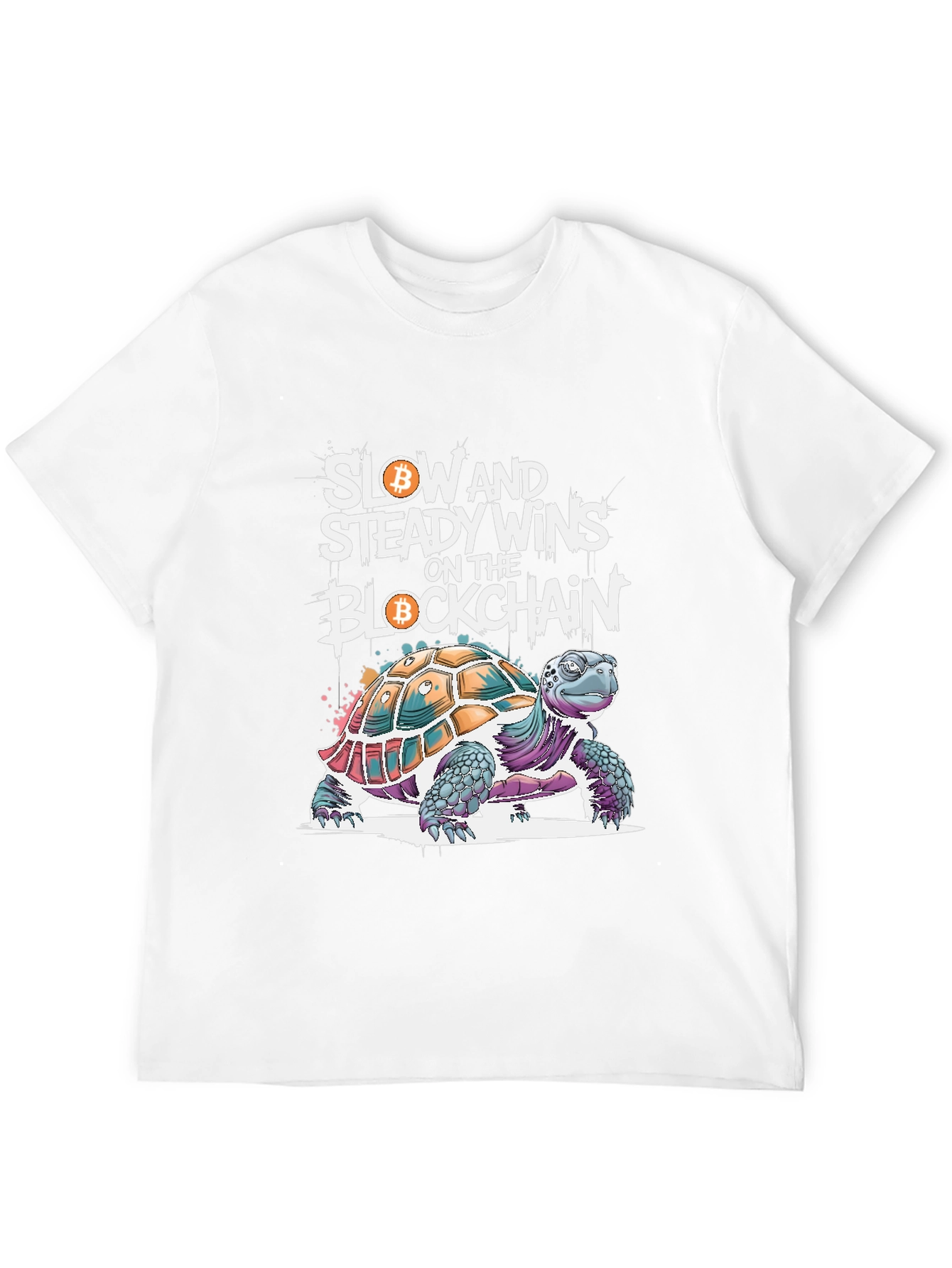 Bitcoin Blockchain Turtle T-Shirt