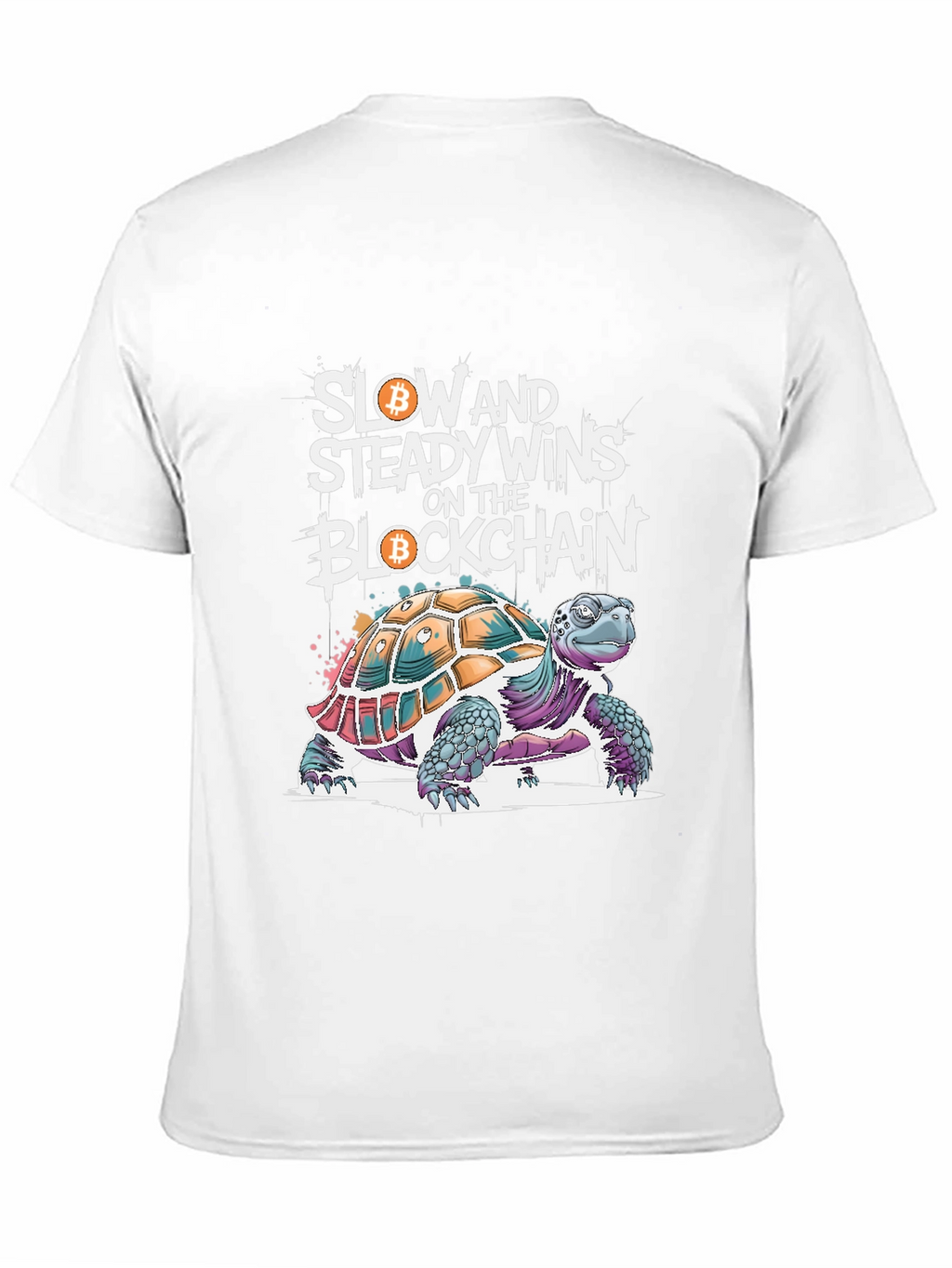 Bitcoin Blockchain Turtle T-Shirt