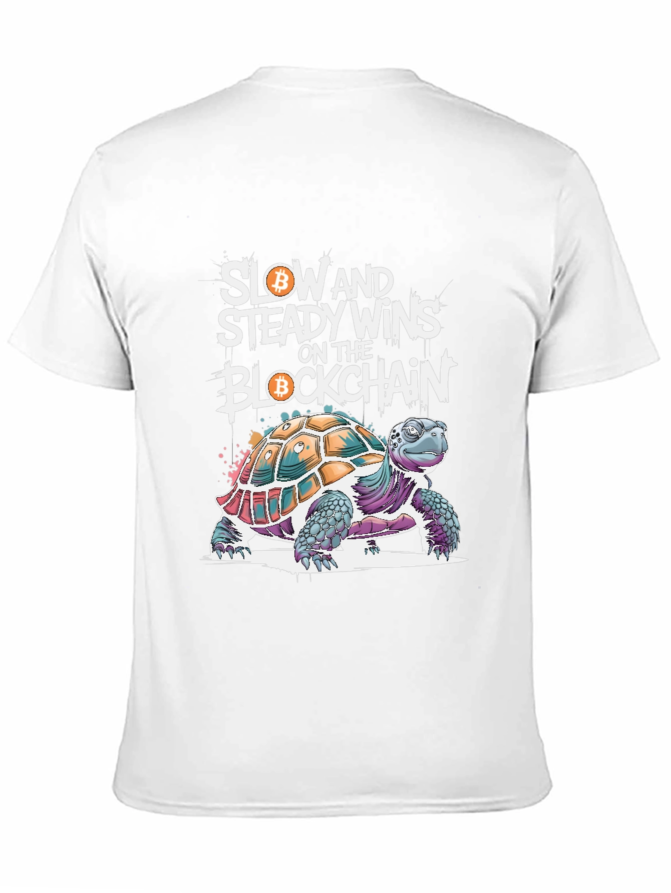 Bitcoin Blockchain Turtle T-Shirt