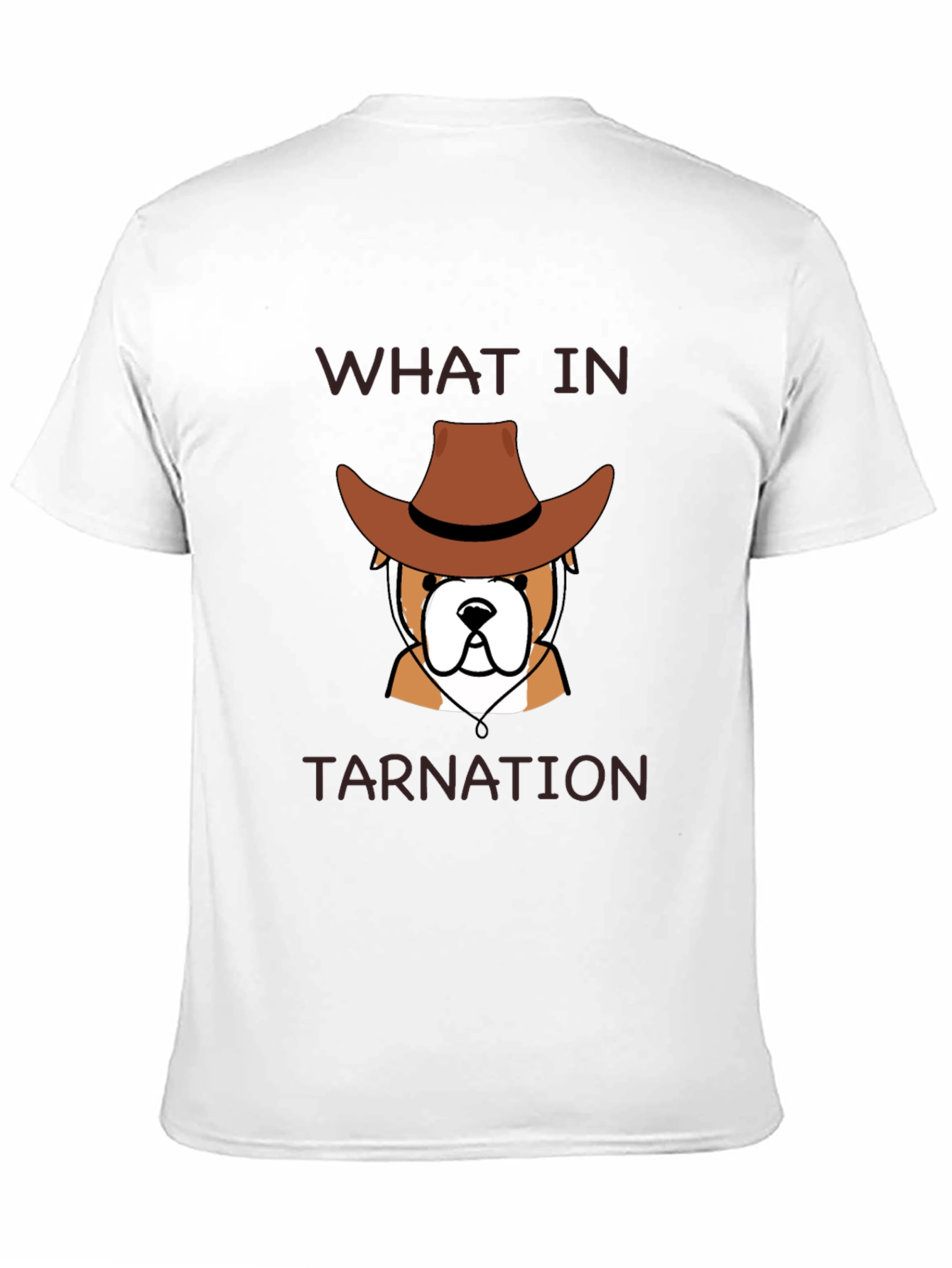 What in Tarnation Bulldog Graphic Tee
