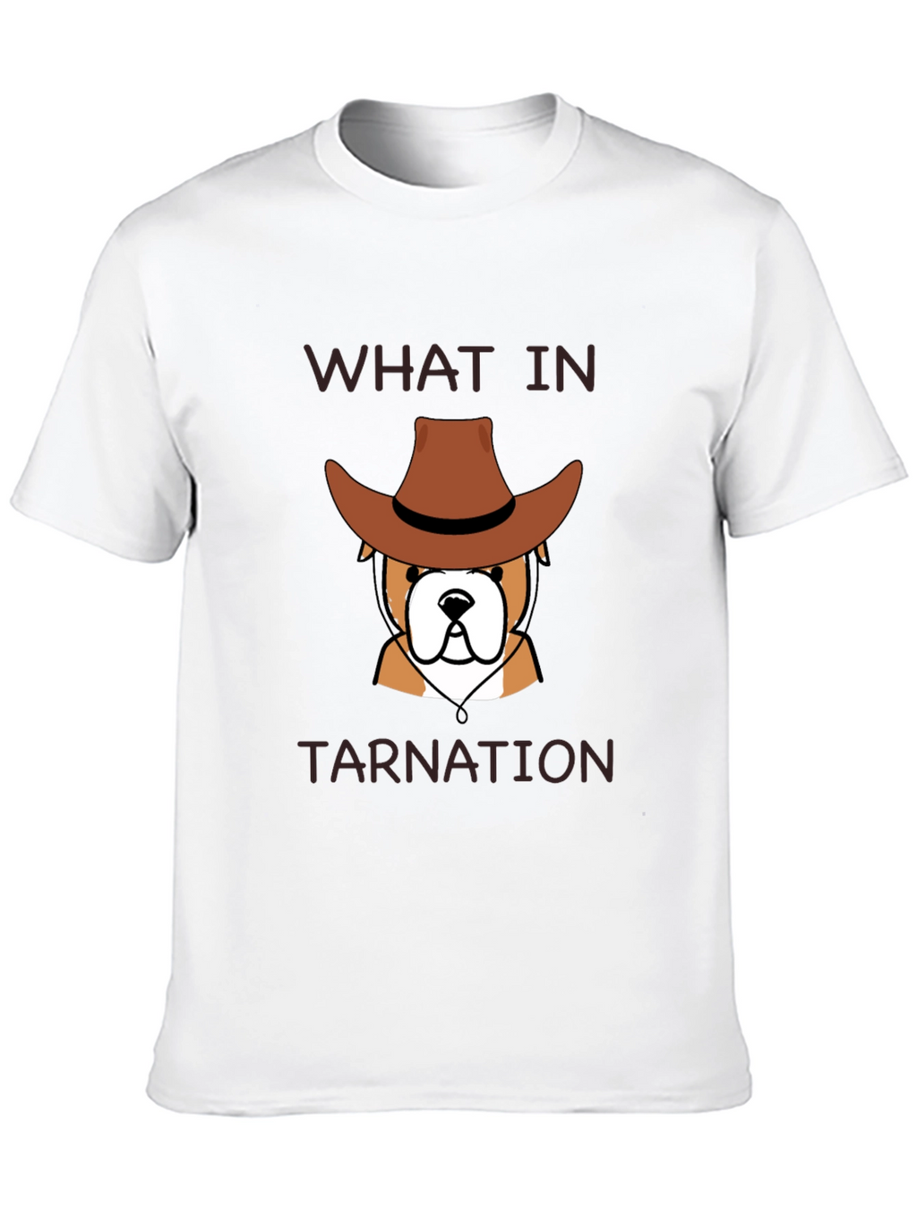 What in Tarnation Bulldog Graphic Tee