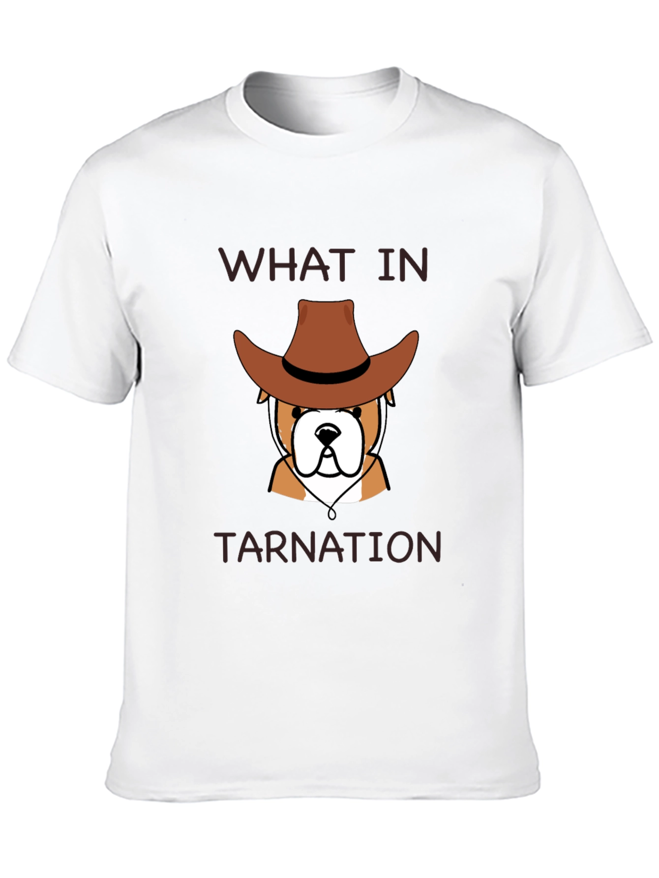 What in Tarnation Bulldog Graphic Tee