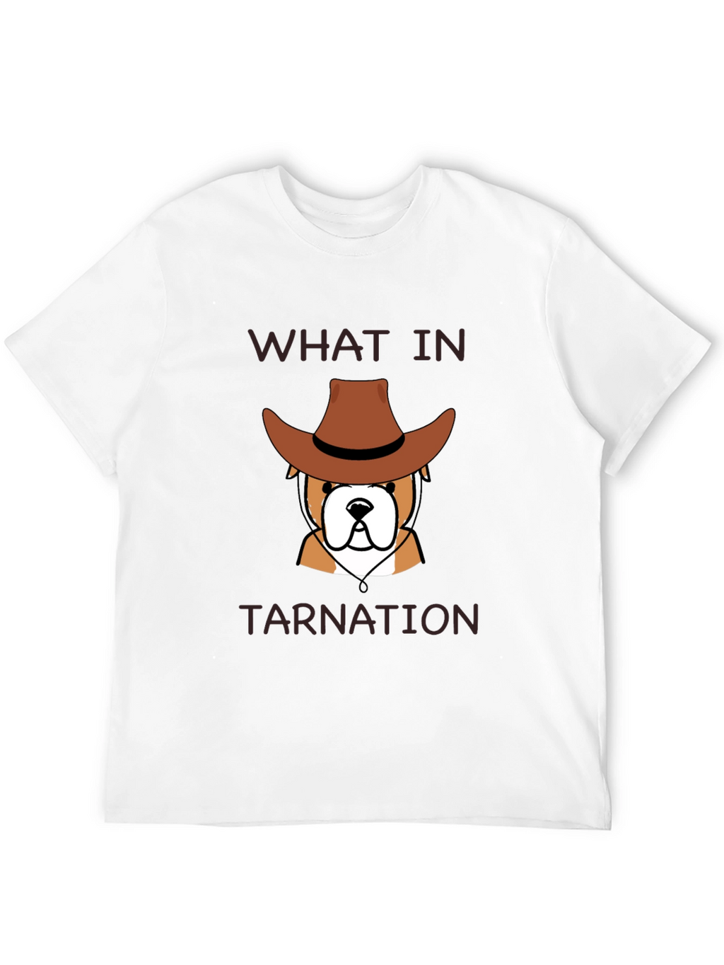 What in Tarnation Bulldog Graphic Tee
