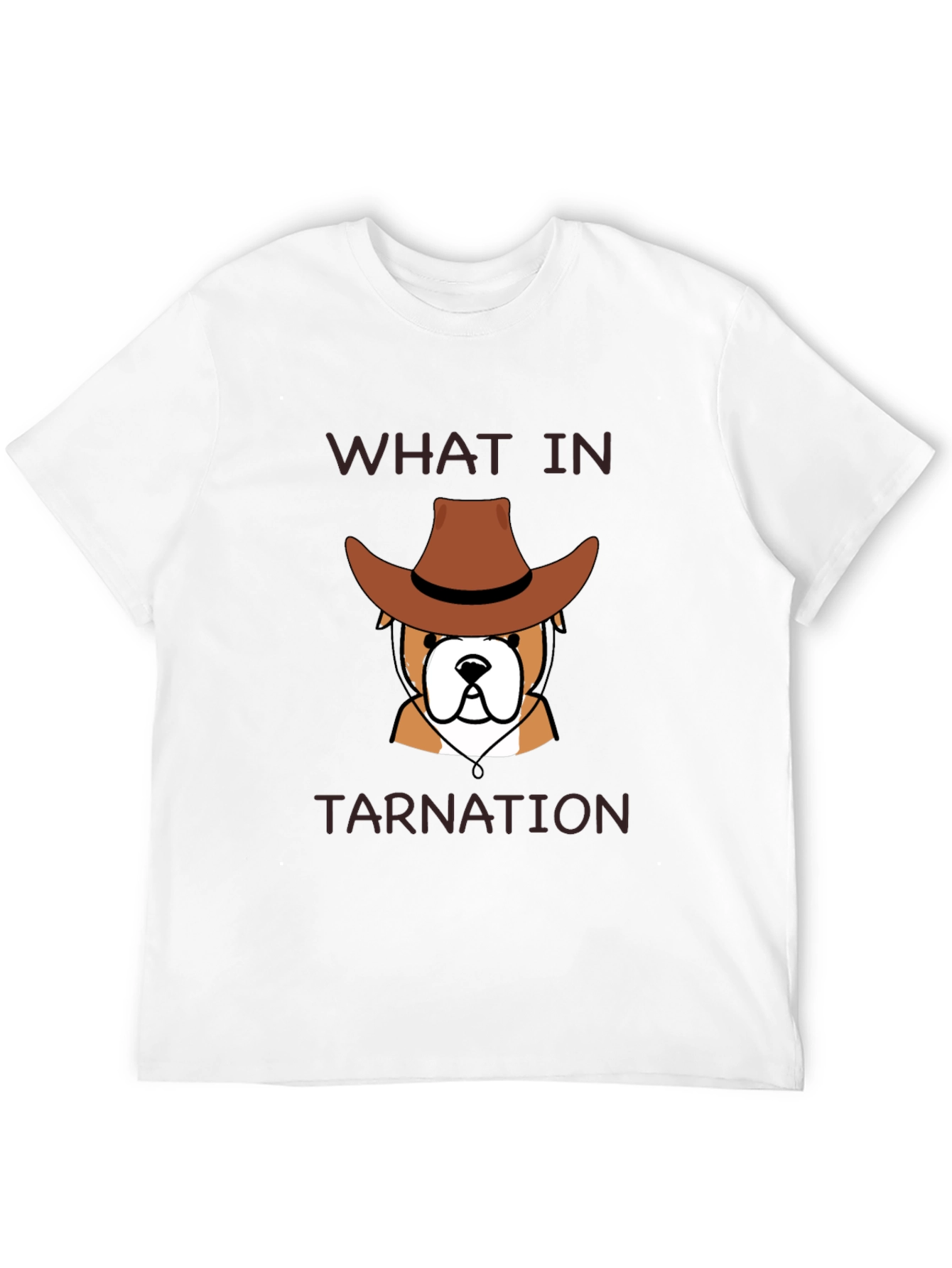 What in Tarnation Bulldog Graphic Tee